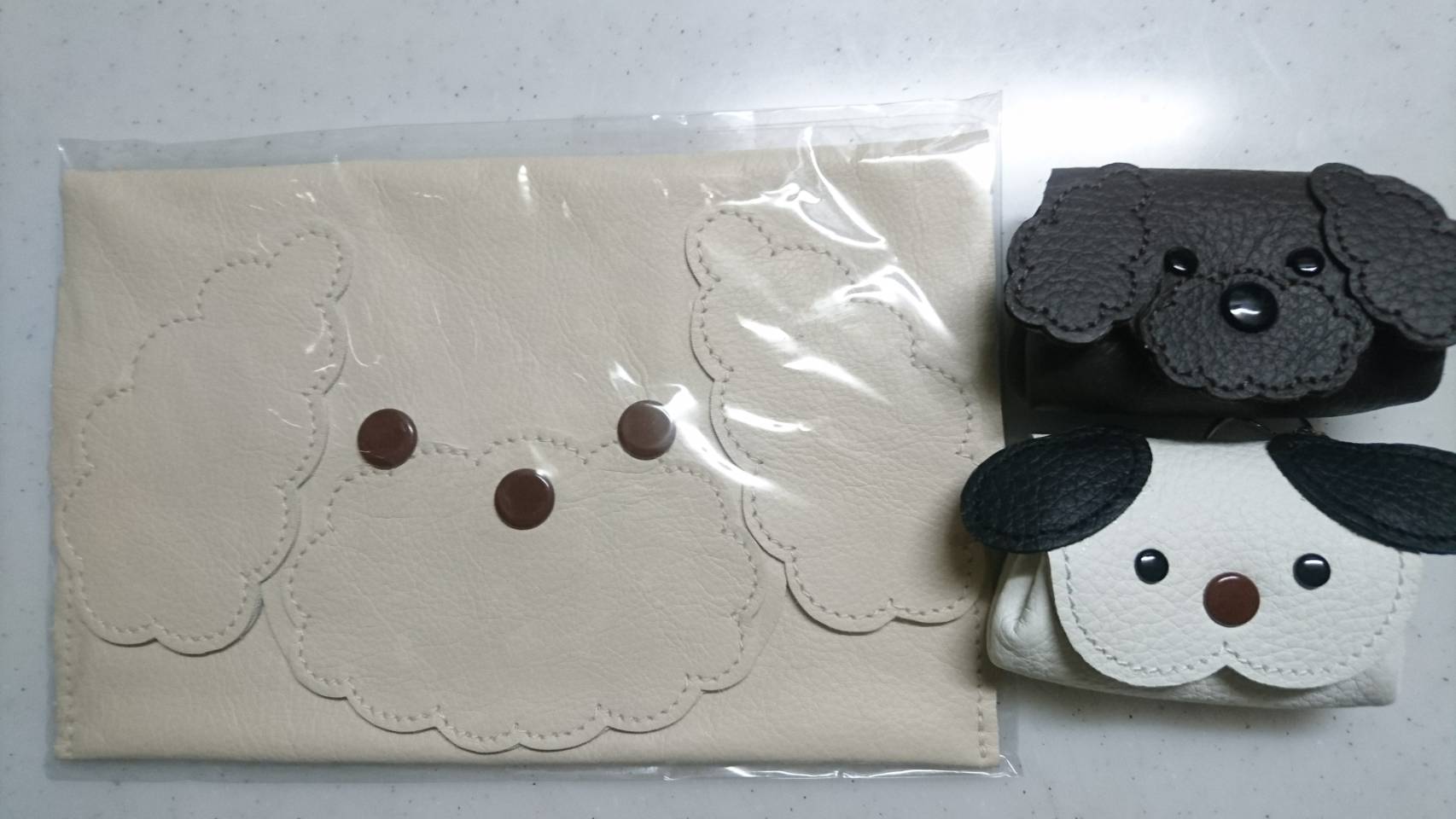 通帳ケースと小銭又はアクセサリーケース